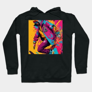 Urban Artistry - Unleash the Vibrance of Graffiti Hoodie